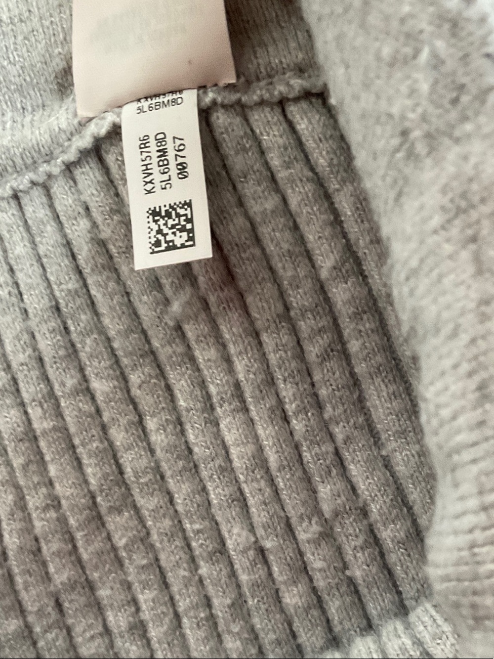 aerie Ribbed Wide-Leg Knit Pants in Gray - Picture 13 of 13